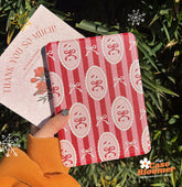 Pink Bows Christmas Gift Kindle Case, Kobo, Free Personalization